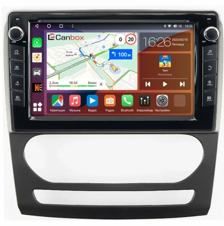 Foton Toano 2023-2024 Canbox M-Line 7825-10-1973 на Android 10 (4G-SIM, 2/32, DSP, QLed) С крутилками