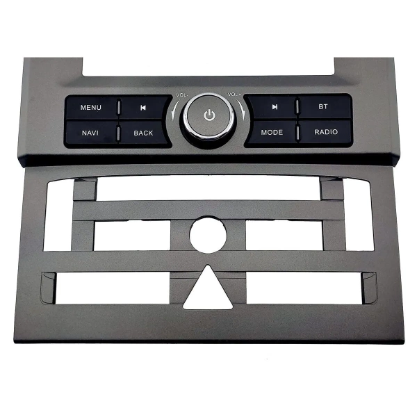 Штатное головное устройство Peugeot 407 2004-2011 (темно-серая) Canbox (Tesla style) 9.7 дюймов 4/64 GTR096-1312-111 на Android 10 (QLed, DSP, CarPlay)