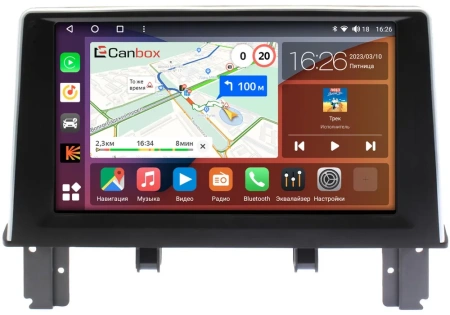 Штатная магнитола Canbox H-Line 4166-9-0280 для BMW 1 (F20, F21) 2011-2019 на Android 10 (4G-SIM, 4/32, DSP, QLed)