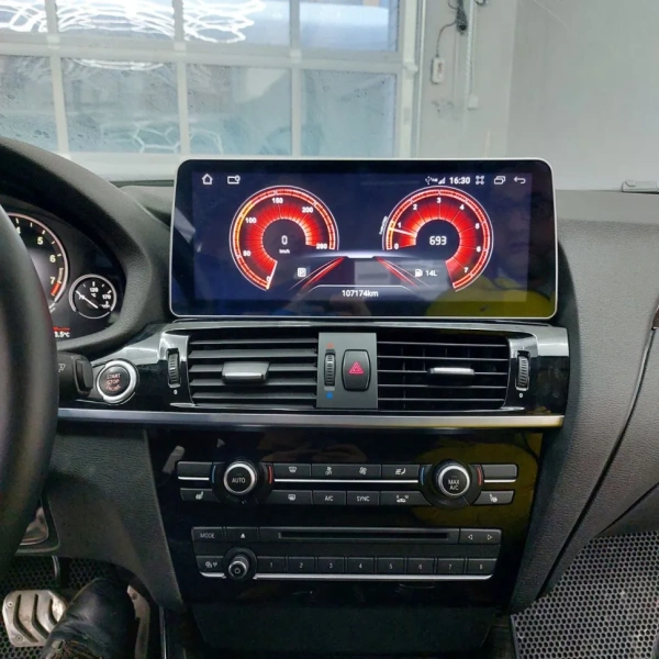 Radiola RDL-1263 Штатный монитор 12.3" для BMW X3 F25, X4 F26 NBT 2013-2016 на Android 13, 8/128GB, 4G