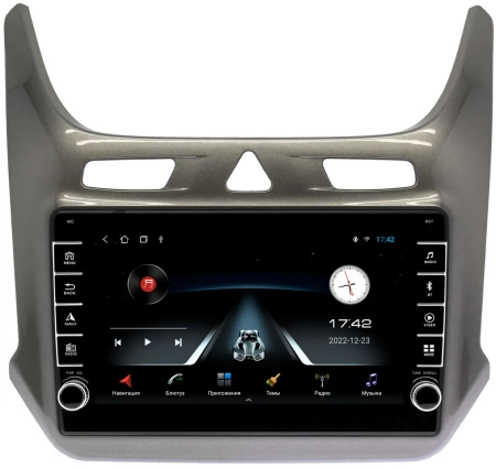 Chevrolet Cobalt 2 2011-2024 (серый глянец) Canbox BGT9-9446 2/32 на Android 10.1 (IPS, DSP, CarPlay)