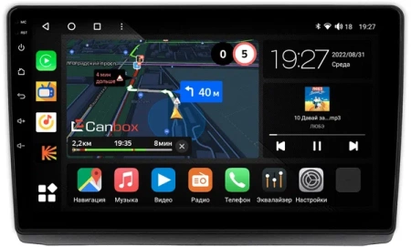 Штатная магнитола Canbox M-Line 4543-10-1422 для Renault Trafic 2 2006-2014 на Android 10 (4G-SIM, 2/32, DSP, QLed)