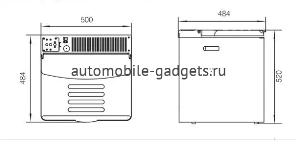 Абсорбционный холодильник (газовый) Colku XC-50G