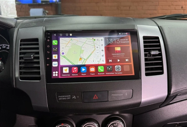 Штатная магнитола Peugeot 4007 2007-2012 Canbox EVO 2K 5814-9-004-1 без Rockford на Android 14 (4G-SIM, 4/64, DSP, QLed, AI, 360)