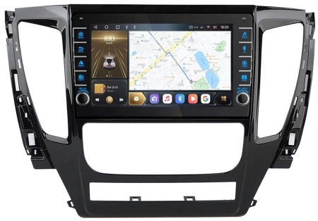 Carmedia OL-9638-P (крутилки) магнитола для Mitsubishi Pajero Sport 2015-2019 (для авто с АКПП), FIAT Fullback на Android 12 c 4GB, DSP, 4G