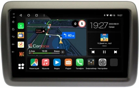 Штатная магнитола Toyota Crown (S170) 1999-2007 Canbox M-Line 4541-10-1188 на Android 10 (4G-SIM, 4/64, DSP, QLed)