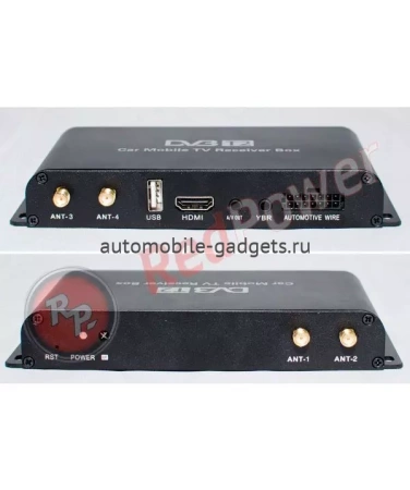 Цифровой DVB-T2 ТВ-тюнер 4 Антенны RedPower DT9 (DVB-T2)
