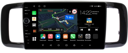 Штатная магнитола Canbox M-Line 7840-9-181 для Honda N-One 2012-2020 (глянцевая) на Android 10 (4G-SIM, 2/32, DSP, QLed)