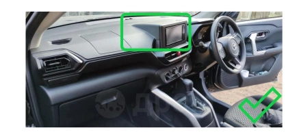 Рамка для установки в Toyota Raize, Daihatsu Rocky 2019+ MFA дисплея тип 1