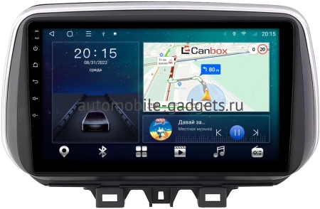 Hyundai Tucson 3 2018-2021 Canbox L-Line 4170-10-0609 на Android 10 (4G-SIM, 2/32, TS18, DSP, QLed)