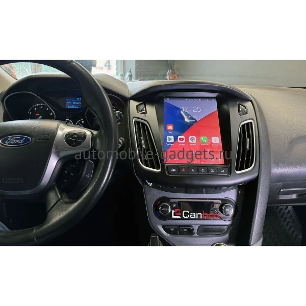 Штатное головное устройство Ford Focus 3 2011-2019 (Тип 2) Canbox PRO-Line (Tesla style) 9.7 дюймов 8/256 7883-1312-214 на Android 13 (4G-SIM, DSP, QLed)
