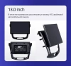 Штатная магнитола Nissan Qashqai 2, X-Trail (T32) 2013-2022 (авто с климат-контролем) Canbox H-Line 2K 4126-1009/1010 13 дюймов на Android 10 (4G-SIM, 6/128, DSP, QLed)