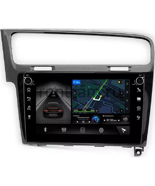 Штатная магнитола Canbox M-Line 7805-10-469 для Volkswagen Golf 7 2012-2020 (глянцевая) на Android 10 (4G-SIM, 2/32, DSP, QLed) С крутилками