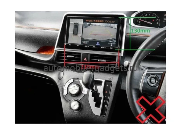 Штатная магнитола Toyota Sienta 2 2015-2022 (для комплектации с магнитолой 100x200mm, глянцевая, правый руль) Canbox EVO 2K 5832-10-0318 на Android 14 (4G-SIM, 16/512, DSP, QLed, AI, 360)