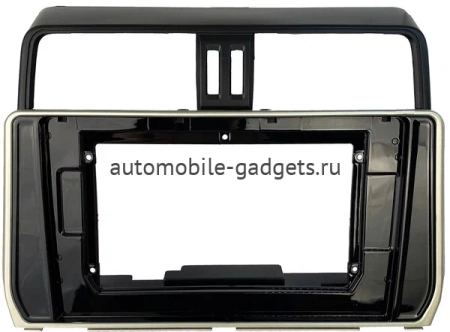 Штатная магнитола Toyota Land Cruiser Prado 150 2017-2024 (серебряная) Canbox M-Line 4543-1038 на Android 10 (4G-SIM, 2/32, DSP, QLed) (для авто без 4 камер)
