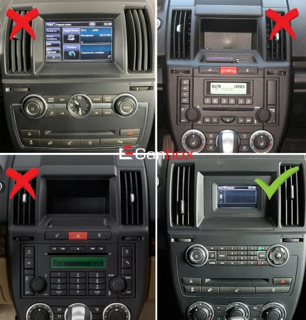Штатная магнитола Land Rover Freelander 2 2012-2014 (для авто без Meridian) 12.3 дюйма Canbox H-Line 7815-0726 на Android 10 (4G-SIM, 6/128, DSP, QLed) BMW Style