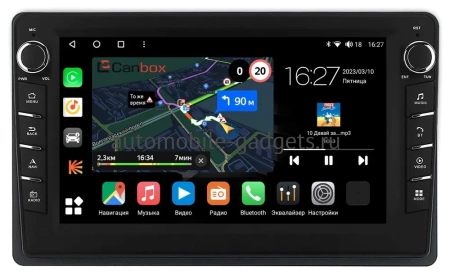 Saab 9-5 2005-2010 Canbox M-Line 7831-9-7090 Android 10 (4G-SIM, 2/32, DSP, IPS) С крутилками