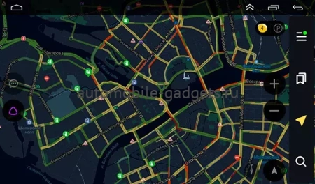 Parafar PF00010Lite Универсальная магнитола для установки на торпедо на Android 10 c 8GB