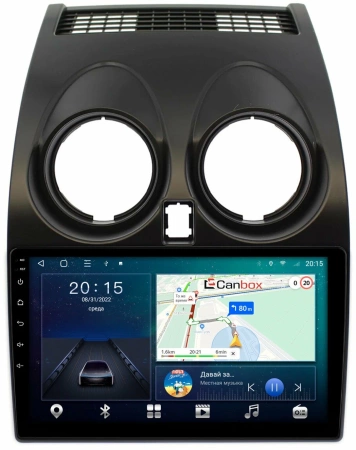 Nissan Qashqai, Dualis 2007-2014 Canbox L-Line 4169-9007 на Android 10 (4G-SIM, 2/32, TS18, DSP, QLed)