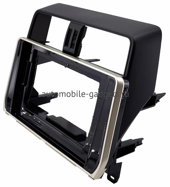 Штатное головное устройство Toyota Land Cruiser Prado 150 2017-2024 (серебряная) Teyes CC2L PLUS 1/16 10 дюймов RM-1038 на Android 8.1 (DSP, IPS, AHD) (для авто без 4 камер)