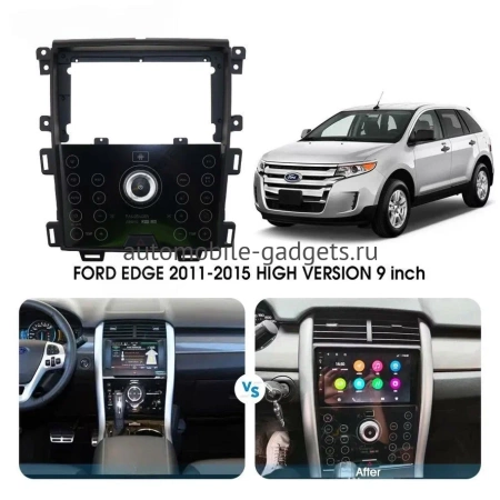 Carmedia SF-9065-C-PH-9009-6128-2K-TS20 магнитола для Ford Edge 2010-2015 на Android 13 c 6GB, DSP, 4G