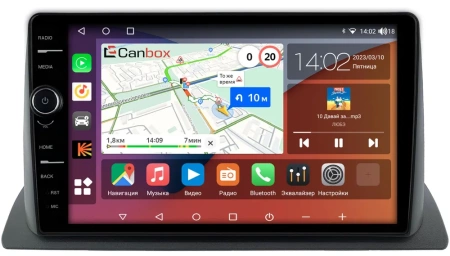 Honda CR-V 6 2022-2024 Canbox H-Line 7854-10-243 на Android 10 (4G-SIM, 6/128, DSP, QLed)