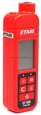 Толщиномер лакокрасочных покрытий Etari ЕТ 555 по черным и цветным металлам с самокалибровкой