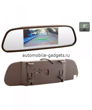 AVS0501BM Зеркало заднего вида с монитором