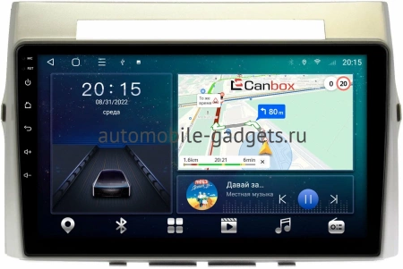 Toyota Corolla Verso 2004-2009 Canbox L-Line 4169-9325 на Android 10 (4G-SIM, 2/32, TS18, DSP, QLed)