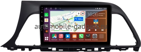 Штатная магнитола Hyundai Sonata 7 (LF) 2014-2017 (для авто без усилителя) Canbox M-Line 4544-9040 на Android 10 (4G-SIM, 2/32, DSP, QLed)