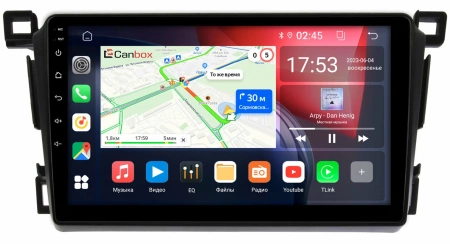 Toyota RAV4 4 (XA40) 2012-2019 Canbox RS9-1285 1.5/32 Android 10 (IPS, DSP, CarPlay)