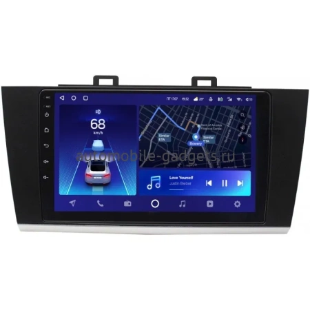 Штатное головное устройство Teyes CC2 PLUS 4/32 9 дюймов RM-9192 для Subaru Outback 5, Legacy 6 2014-2020 на Android 10 (4G-SIM, DSP, QLed)