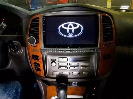 NaviPilot DROID10L штатная магнитола для Toyota Land Cruiser 100, LX 470 (2002-2007) на Android 10 с 2Gb, DSP, 4G