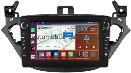 Штатная магнитола Opel Corsa E 2014-2019 Canbox H-Line 7832-9-3423 на Android 10 (4G-SIM, 4/32, DSP, IPS) С крутилками