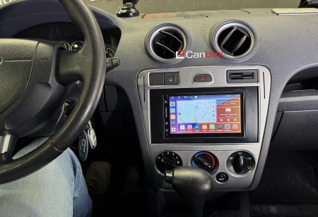 Магнитола в штатное место 2 din Ford Kuga, Fiesta, Fusion, Focus, Mondeo Canbox M-Line 5511-RP-FRFC-35 на Android 10 (4G-SIM, 2/32, DSP, IPS)