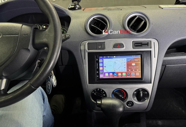 Магнитола в штатное место 2 din Ford Kuga, Fiesta, Fusion, Focus, Mondeo Canbox M-Line 5511-RP-FRFC-35 на Android 10 (4G-SIM, 2/32, DSP, IPS)