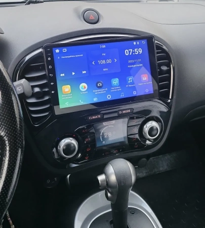 Kuberg SF-9672-OL-9009-EQ-2K Штатная магнитола для Nissan Juke 2010+, Infiniti ESQ 2014+ на Android 14 c 6GB, DSP, 4G