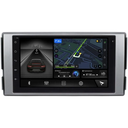 Hyundai Santa Fe II 2005-2012 Canbox L-Line 4476-RP-HDSF-166 на Android 10 (4G-SIM, 3/32, TS18, DSP, QLed) (173х98)