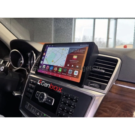 Штатная магнитола Mercedes GL-klasse (X166), ML-klasse (W166) 2011-2016 Canbox Logic-i3 2K 5723-9395 на Android 11 (4G-SIM, 4/64, DSP, 360, QLed)