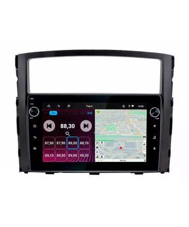Incar TSA-6104R штатная магнитола для Mitsubishi Pajero IV (2006+), Montero, Shogun на Android 10 с 4GB оперативной памяти, DSP процессором