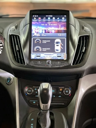 CarMedia ZF-1002-Q6 ("Тесла-Стиль") штатная магнитола для Ford Kuga 2013+ на Android 11 с 8GB, DSP, 4G