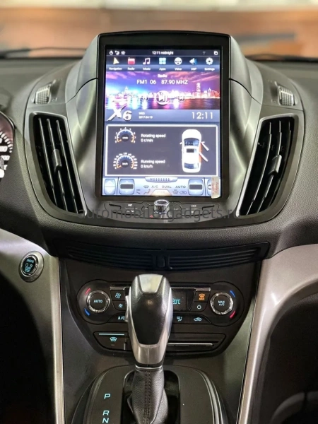 CarMedia ZF-1002-Q6 ("Тесла-Стиль") штатная магнитола для Ford Kuga 2013+ на Android 11 с 8GB, DSP, 4G