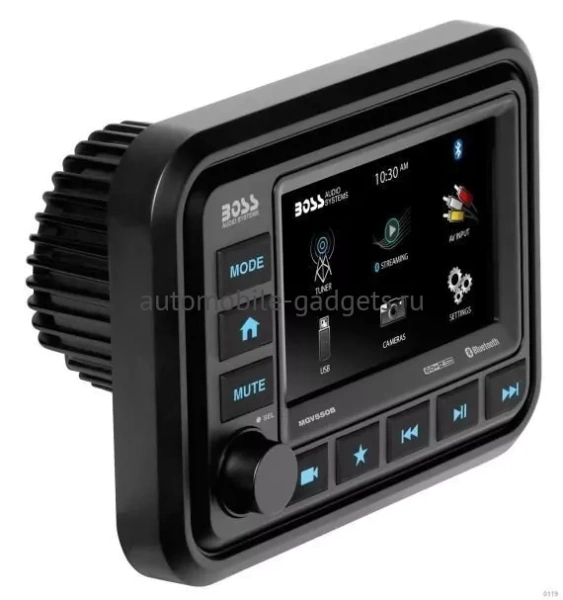 Boss Audio MGV550B (USB/BT/ 5"ТАЧ/AV)  Влагозащищенная морская магнитола Boss Audio MGV550B (USB/BT/ 5"ТАЧ/AV)  Влагозащищенная морская магнитола