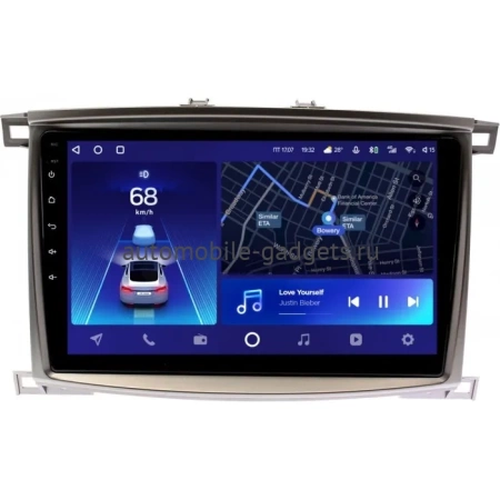 Штатное головное устройство Toyota Land Cruiser 100 2002-2007 (для авто с монитором) Teyes CC2L PLUS 1/16 10 дюймов RM-10-1181 на Android 8.1 (DSP, IPS, AHD)