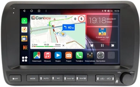 Toyota Crown (S170) 1999-2007 Canbox H-Line 4198-10-1532 на Android 10 (4G-SIM, 8/128, DSP, QLed)