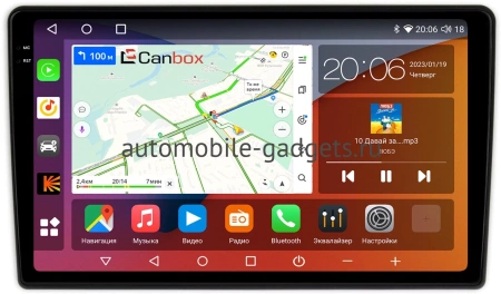 Штатная магнитола Kia Picanto 2007-2011 Canbox L-Line 4296-9-572 на Android 10 (4G-SIM, 6/128, TS18, DSP, QLed)