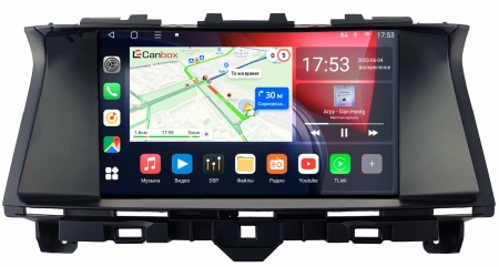 Штатная магнитола Honda Crosstour 2012-2015 (для авто без навигации) Canbox L-Line 4167-9-1420 на Android 10 (4G-SIM, 3/32, TS18, DSP, QLed)