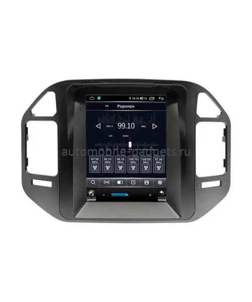 Wide Media KS5003QR-3/32 (Tesla style) штатная магнитола для Mitsubishi Pajero III 1999-2006 на Android 10 с 3Gb, DSP, 4G