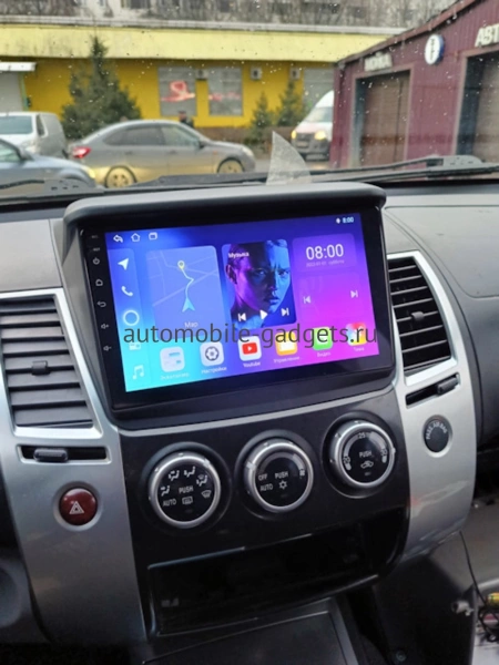 Carmedia OL-9635-PH-9009-6128-TS20 Штатная магнитола для Mitsubishi Pajero Sport, L200 (2006-2015) на Android 13 c 6GB, DSP, 4G