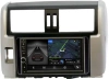Магнитола в штатное место 2 din Canbox H-Line 5602-RP-TYLP15X-236 для Toyota LC Prado 150 2009-2013 (серебро) Android 10 (4G-SIM, 4/32, DSP, IPS) С крутилкой
